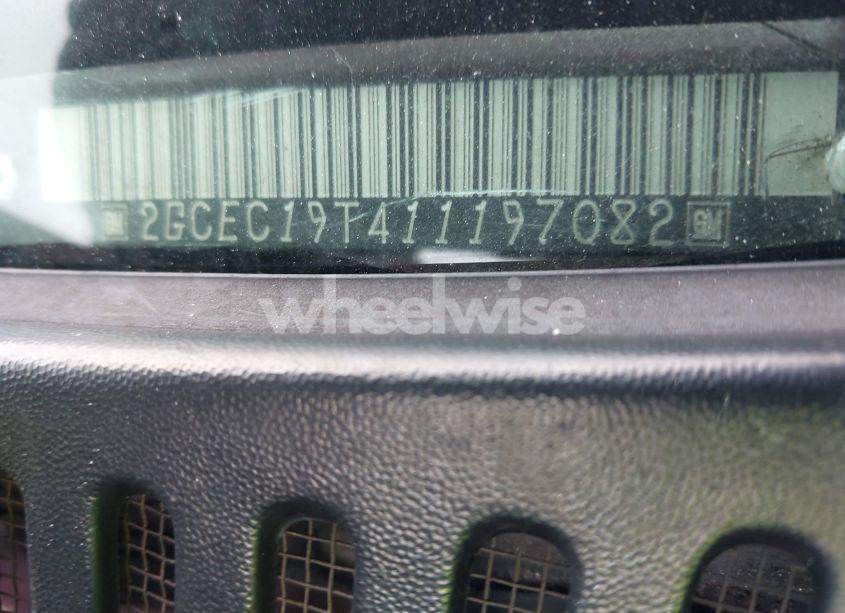 Photo 9 of 2001 Chevrolet Silverado 1500 LS (VIN 2GCEC19T411197082)