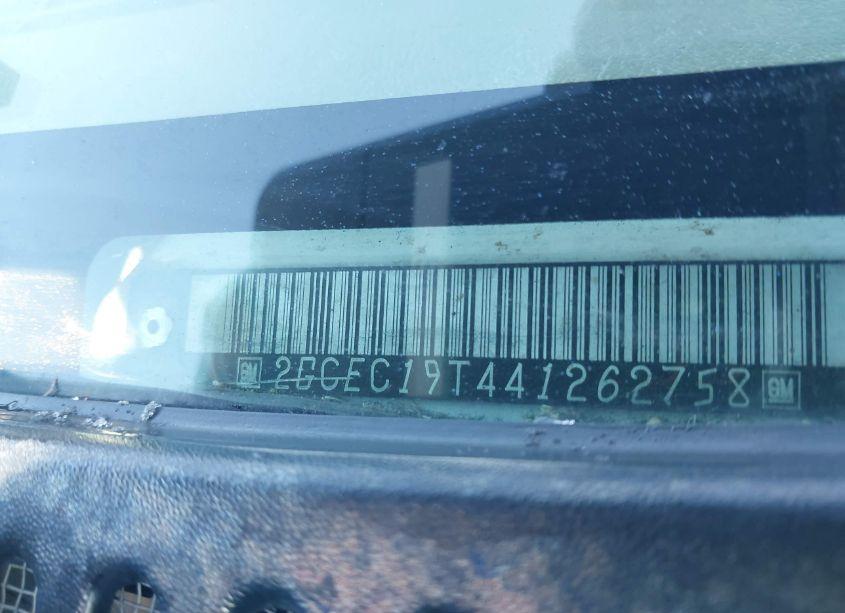 Photo 9 of 2004 Chevrolet Silverado 1500 LT (VIN 2GCEC19T441262758)