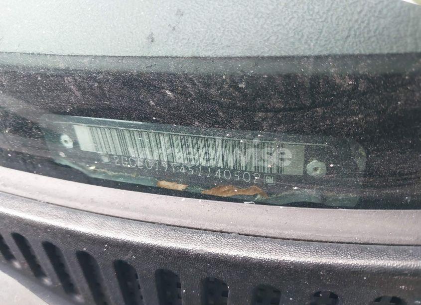 Photo 9 of 2005 Chevrolet Silverado 1500 LS (VIN 2GCEC19T451140502)