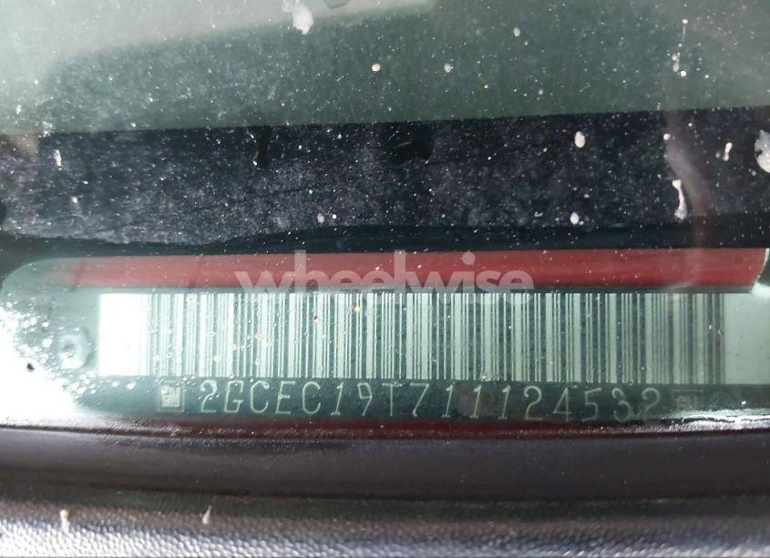 Photo 9 of 2001 Chevrolet Silverado 1500 LS (VIN 2GCEC19T711124532)