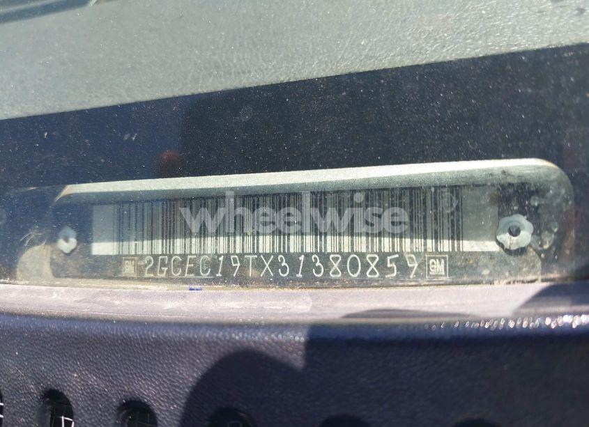 Photo 9 of 2003 Chevrolet Silverado 1500 LS (VIN 2GCEC19TX31380859)