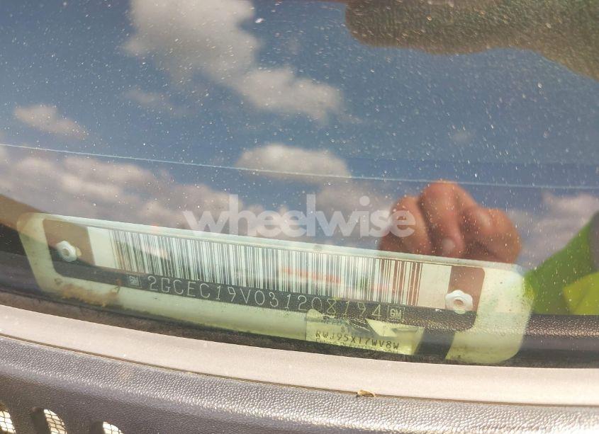 Photo 9 of 2003 Chevrolet Silverado 1500 LS (VIN 2GCEC19V031208194)