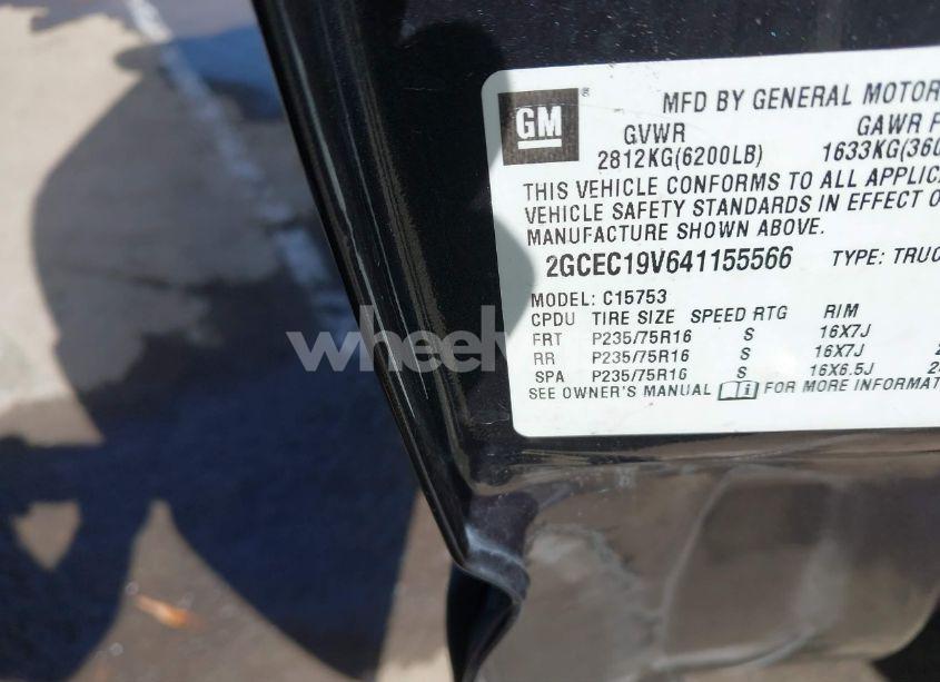 Photo 9 of 2004 Chevrolet Silverado 1500 LS (VIN 2GCEC19V641155566)