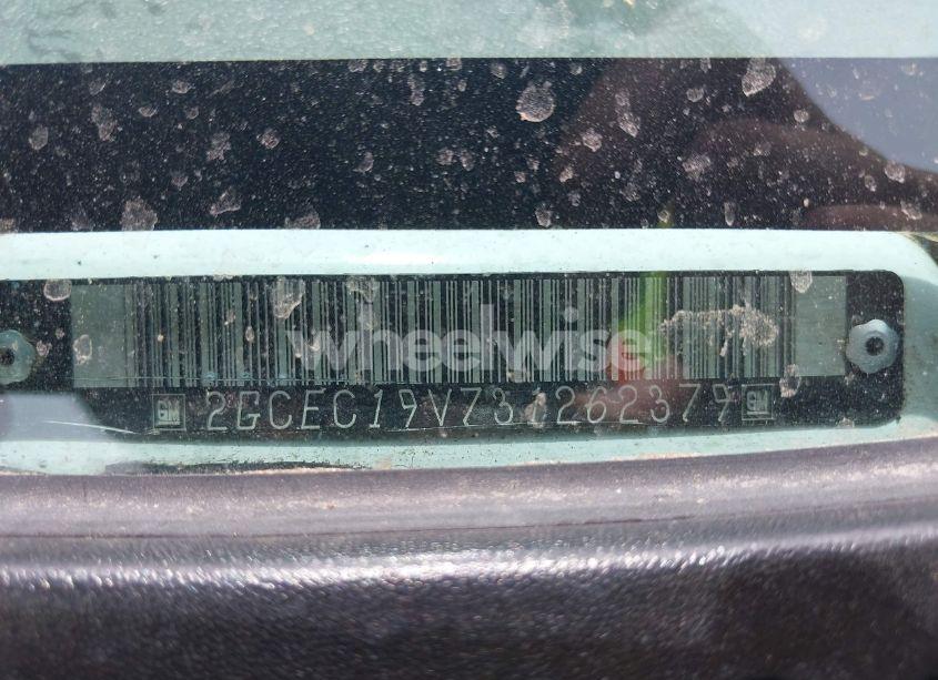 Photo 9 of 2003 Chevrolet Silverado 1500 LS (VIN 2GCEC19V731262379)