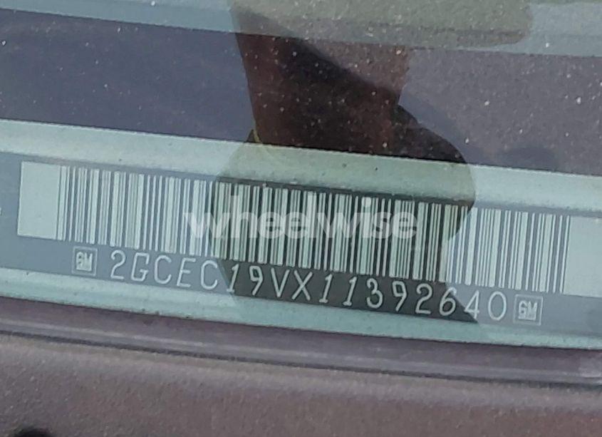 Photo 9 of 2001 Chevrolet Silverado 1500 LS (VIN 2GCEC19VX11392640)