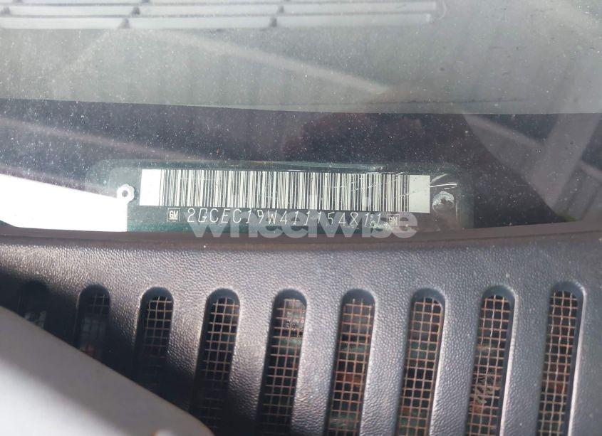 Photo 9 of 2001 Chevrolet Silverado 1500 (VIN 2GCEC19W411154811)