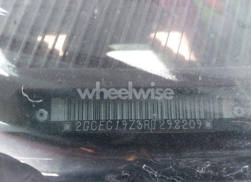 Photo 9 of 1994 Chevrolet Gmt-400 C1500 (VIN 2GCEC19Z3R1298209)