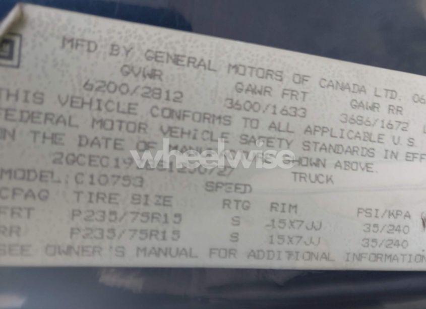 Photo 9 of 2005 Chevrolet Silverado C1500 (VIN 2GCEC19Z851250727)