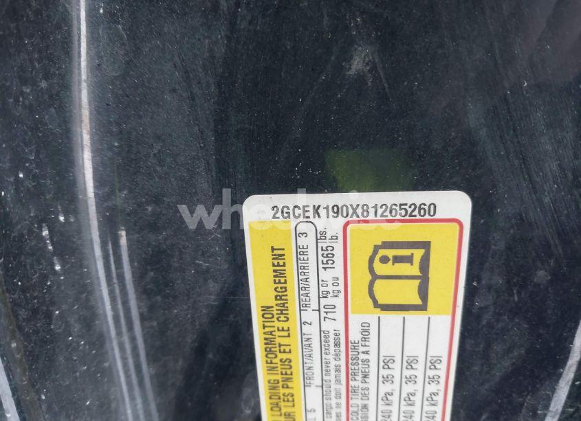 Photo 9 of 2008 Chevrolet Silverado 1500 LT1/LT2/LTZ/WORK TRUCK (VIN 2GCEK190X81265260)