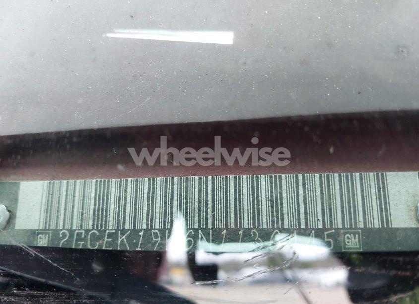 Photo 9 of 1992 Chevrolet Gmt-400 K1500 (VIN 2GCEK19K6N1136445)