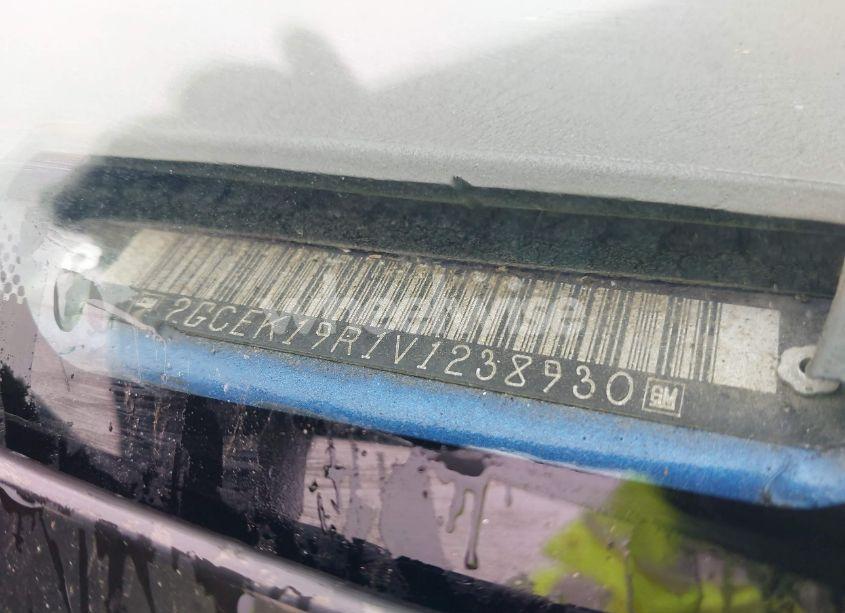 Photo 9 of 1997 Chevrolet K1500 FLEETSIDE (VIN 2GCEK19R1V1238930)