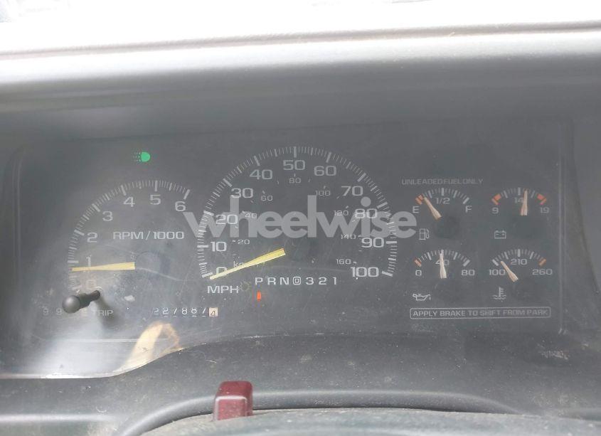 Photo 7 of 1998 Chevrolet K1500 FLEETSIDE (VIN 2GCEK19R4W1168700)