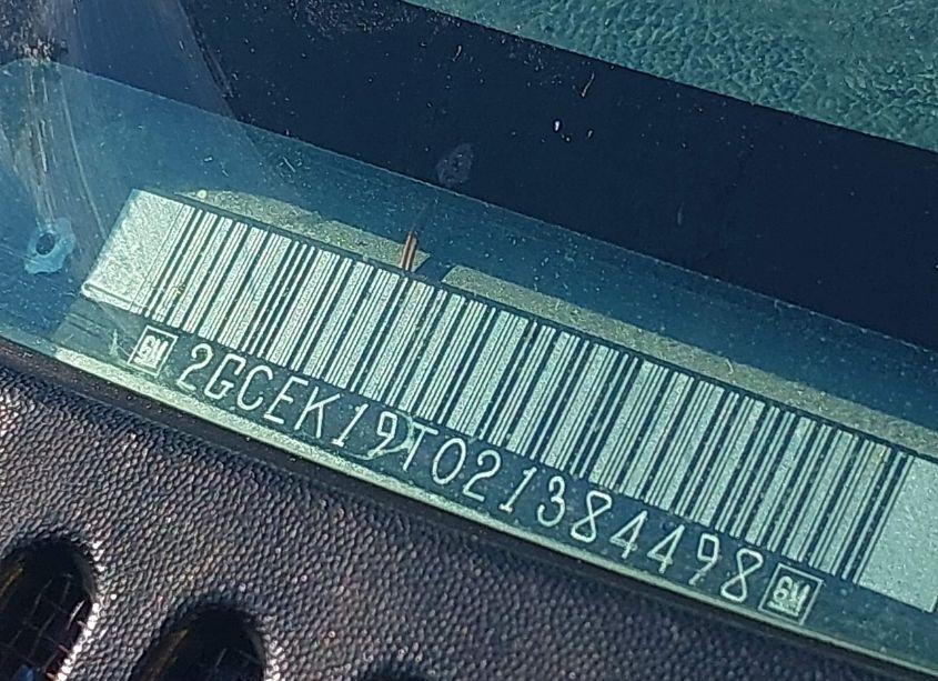 Photo 9 of 2002 Chevrolet Silverado 1500 LT (VIN 2GCEK19T021384498)