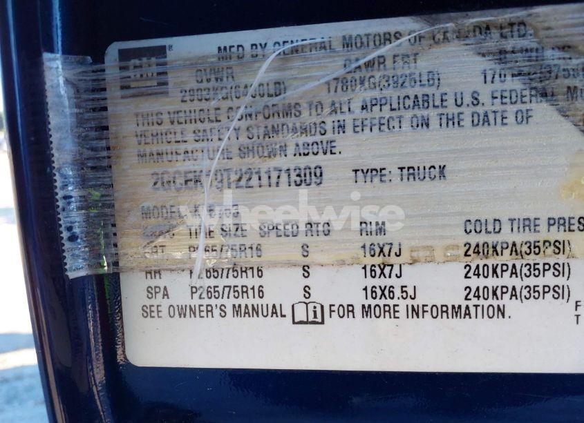 Photo 9 of 2002 Chevrolet Silverado 1500 LS (VIN 2GCEK19T221171309)