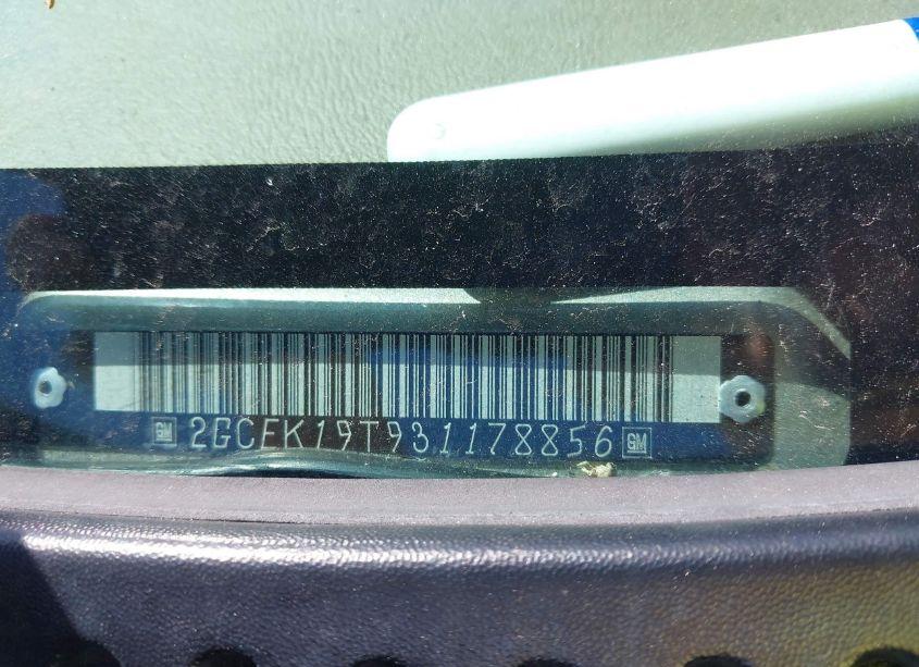 Photo 9 of 2003 Chevrolet Silverado 1500 LS (VIN 2GCEK19T931178856)