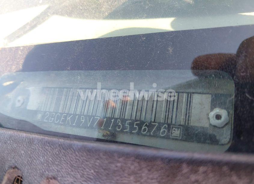 Photo 7 of 2001 Chevrolet Silverado 1500 LS (VIN 2GCEK19V711355676)