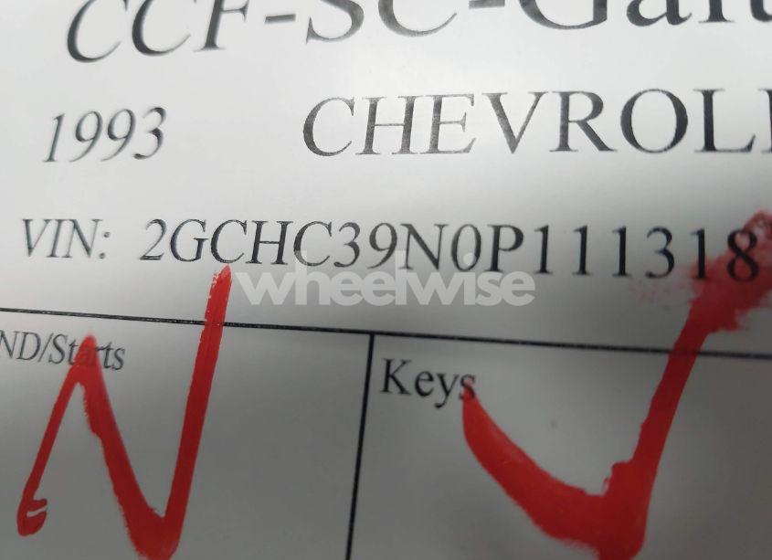 Photo 13 of 1993 Chevrolet Gmt-400 C3500 (VIN 2GCHC39N0P1113181)