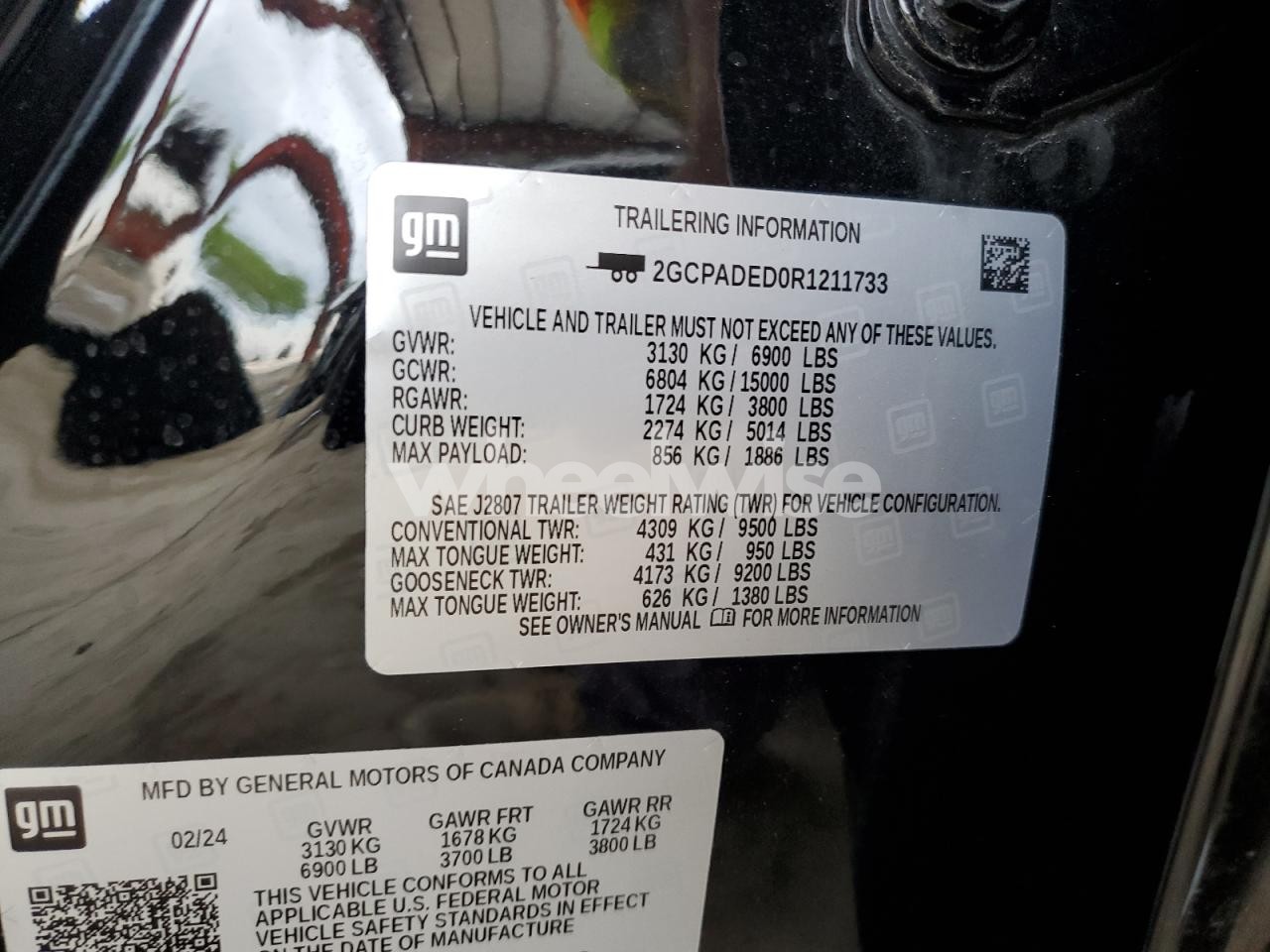 Photo 12 of 2024 CHEVROLET SILVERADO C1500 RST (VIN 2GCPADED0R1211733)