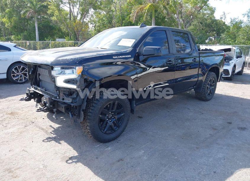 Photo 2 of 2023 Chevrolet Silverado 1500 2WD SHORT BED RST (VIN 2GCPADED5P1154457)