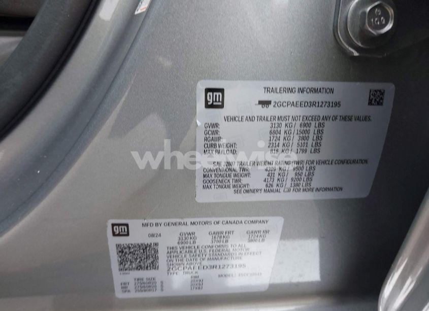 Photo 9 of 2024 Chevrolet Silverado C1500 LTZ (VIN 2GCPAEED3R1273195)