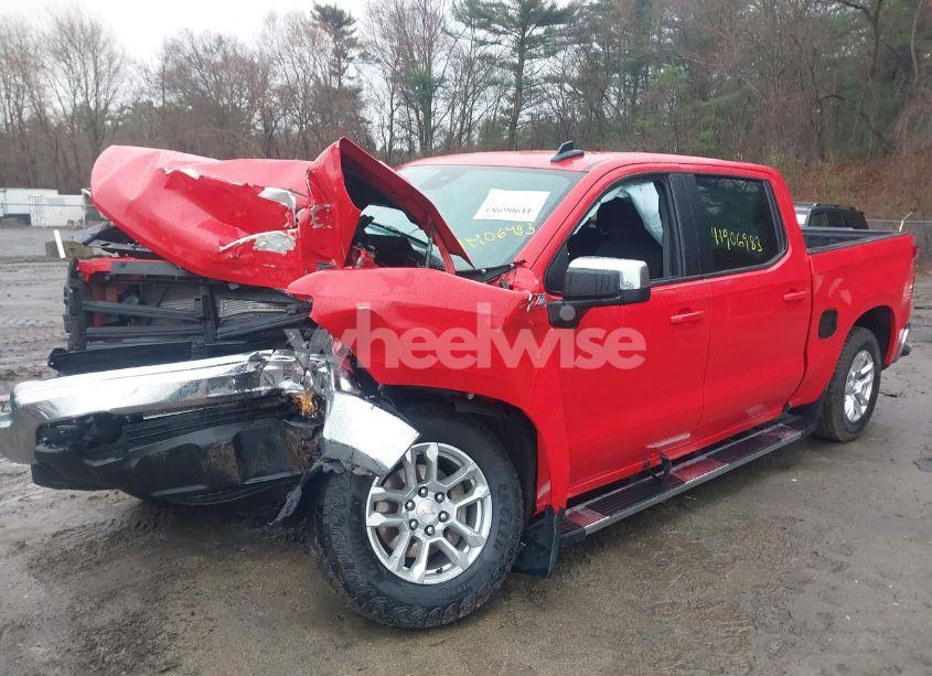 Photo 2 of 2023 Chevrolet Silverado 1500 4WD STANDARD BED LT (VIN 2GCUDDED4P1137188)