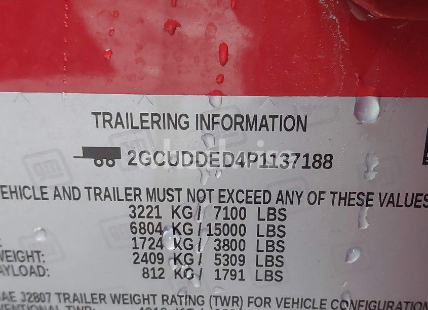 Photo 9 of 2023 Chevrolet Silverado 1500 4WD STANDARD BED LT (VIN 2GCUDDED4P1137188)