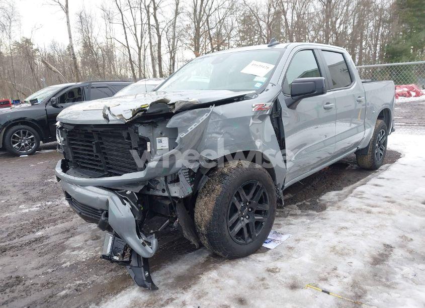 Photo 2 of 2024 Chevrolet Silverado 1500 4WD SHORT BED RST (VIN 2GCUDEED0R1270233)