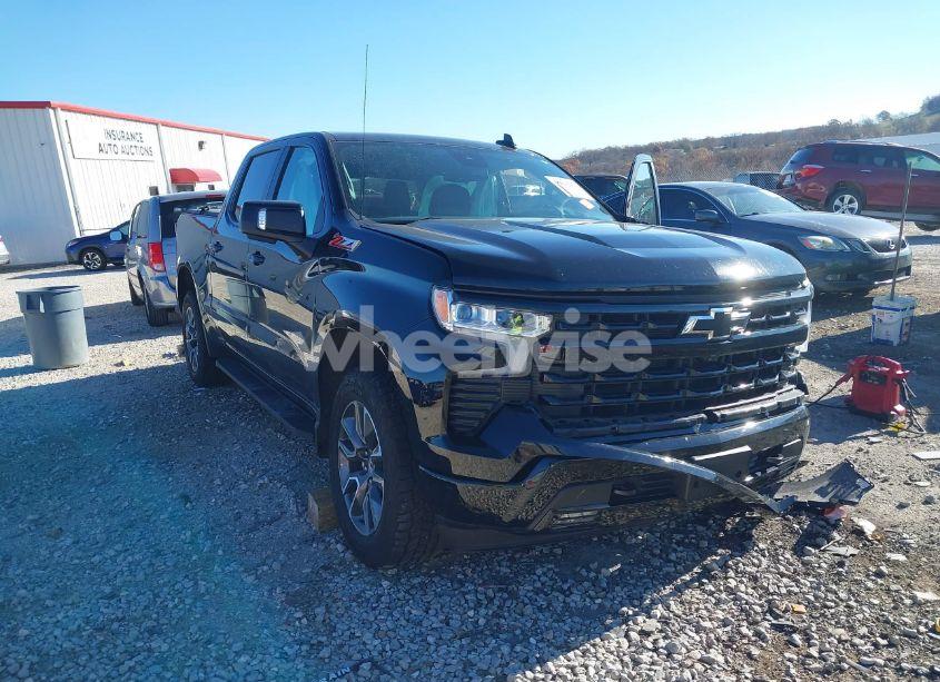 2023 Chevrolet Silverado 1500 4WD SHORT BED RST (VIN 2GCUDEED6P1128904) main photo