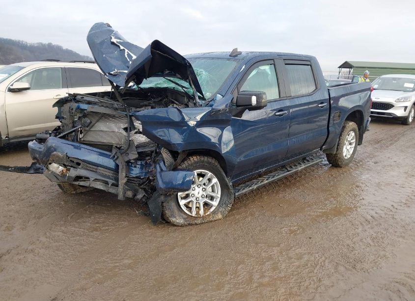 Photo 2 of 2023 Chevrolet Silverado 1500 4WD SHORT BED RST (VIN 2GCUDEED8P1135398)