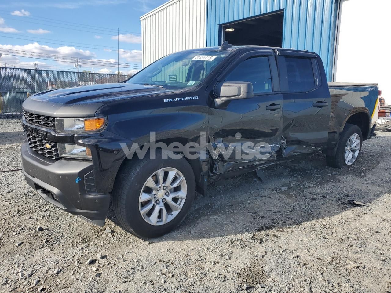 2021 CHEVROLET SILVERADO K1500 CUSTOM (VIN 2GCUDJED1N1510313) main photo