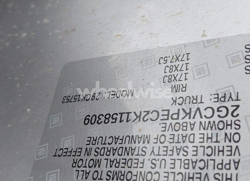 Photo 9 of 2019 Chevrolet Silverado 1500 LD LT (VIN 2GCVKPEC2K1158309)