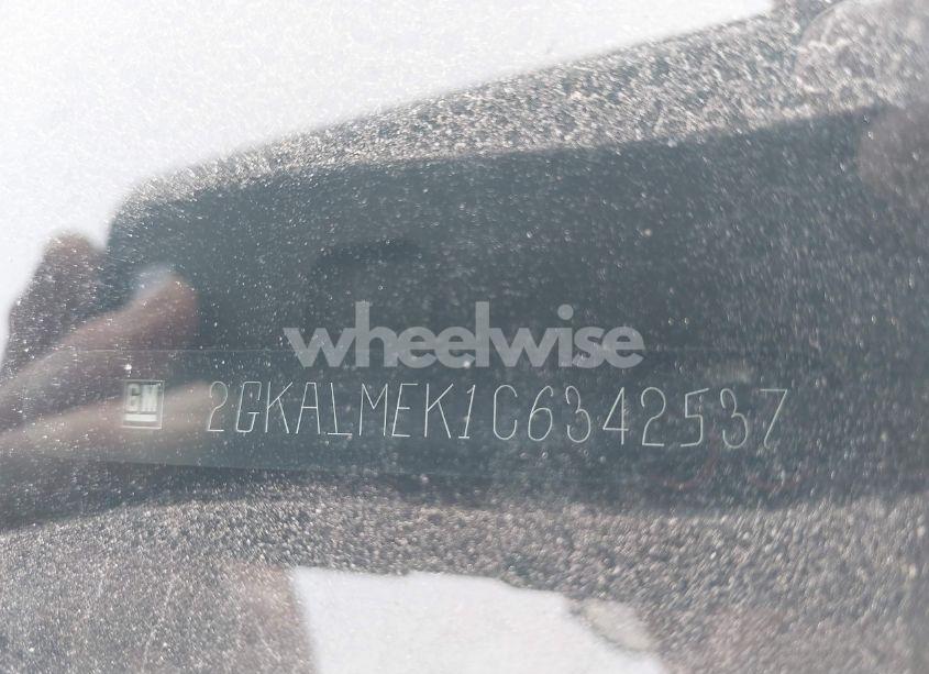 Photo 9 of 2012 Gmc Terrain SLE-1 (VIN 2GKALMEK1C6342537)