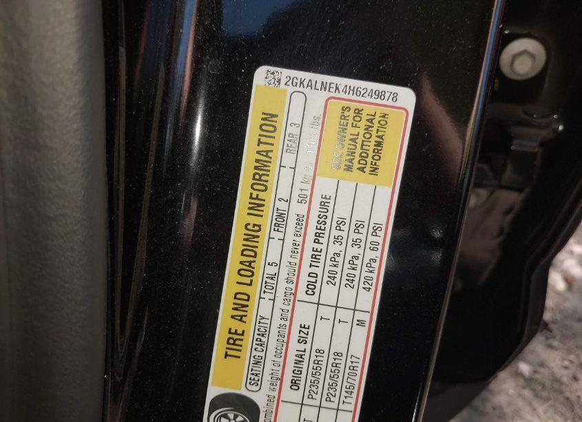 Photo 9 of 2017 Gmc Terrain SLE-2 (VIN 2GKALNEK4H6249878)