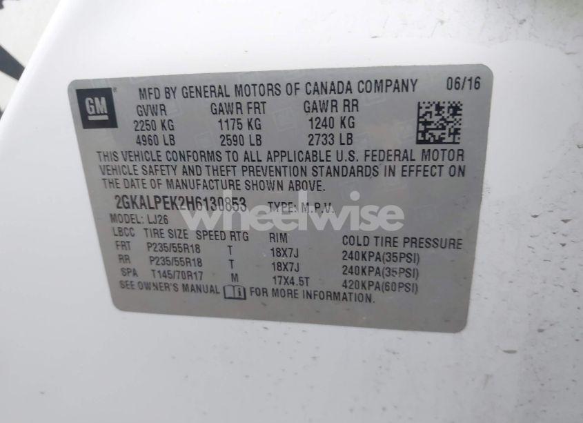 Photo 9 of 2017 Gmc Terrain SLT (VIN 2GKALPEK2H6130853)