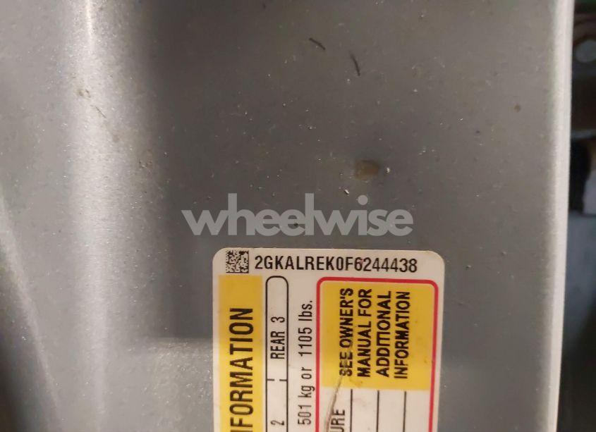 Photo 9 of 2015 Gmc Terrain SLE-2 (VIN 2GKALREK0F6244438)