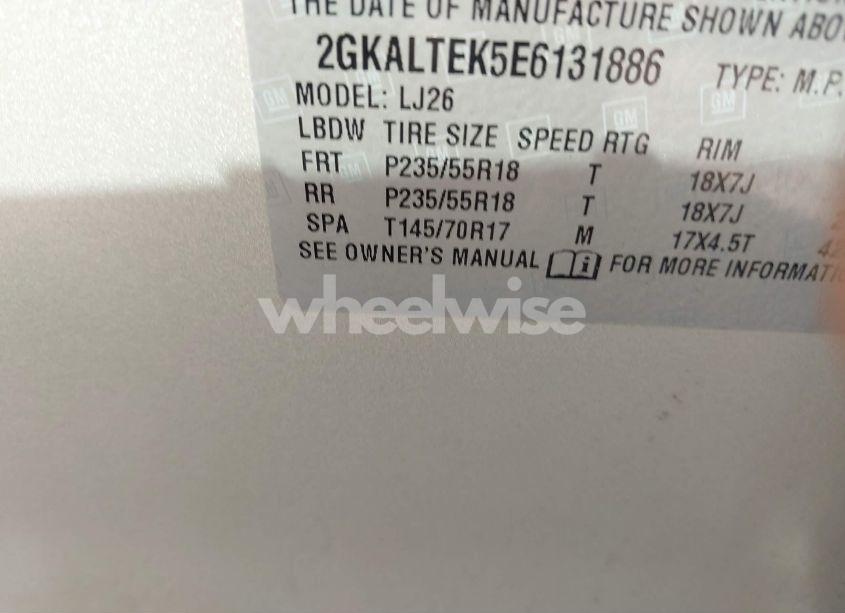 Photo 9 of 2014 Gmc Terrain SLT-2 (VIN 2GKALTEK5E6131886)