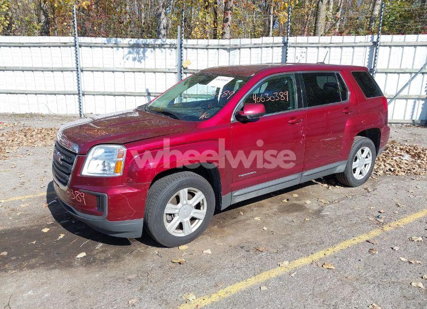Photo 2 of 2016 Gmc Terrain SLE-1 (VIN 2GKFLSEK9G6347064)