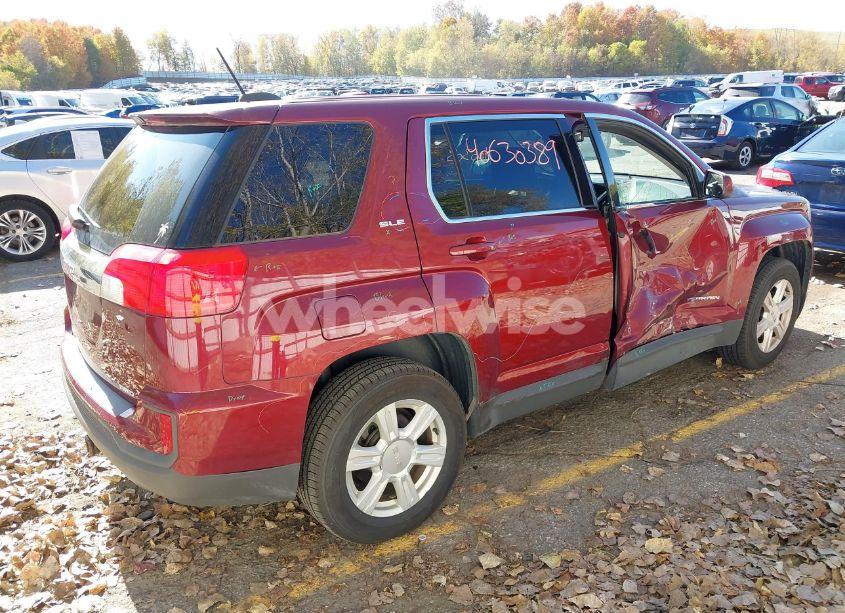 Photo 4 of 2016 Gmc Terrain SLE-1 (VIN 2GKFLSEK9G6347064)
