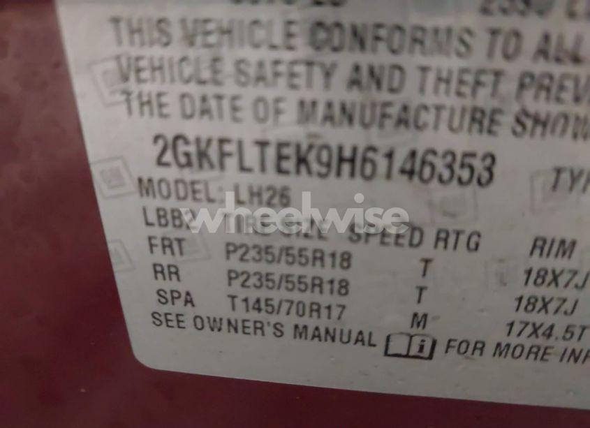 Photo 9 of 2017 Gmc Terrain SLE-2 (VIN 2GKFLTEK9H6146353)