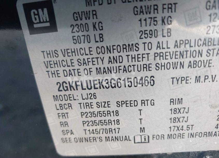 Photo 9 of 2016 Gmc Terrain SLT (VIN 2GKFLUEK3G6150466)