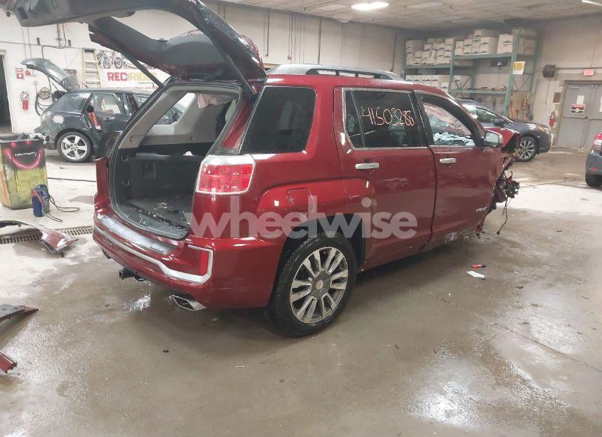 Photo 4 of 2017 Gmc Terrain DENALI (VIN 2GKFLVE36H6235513)