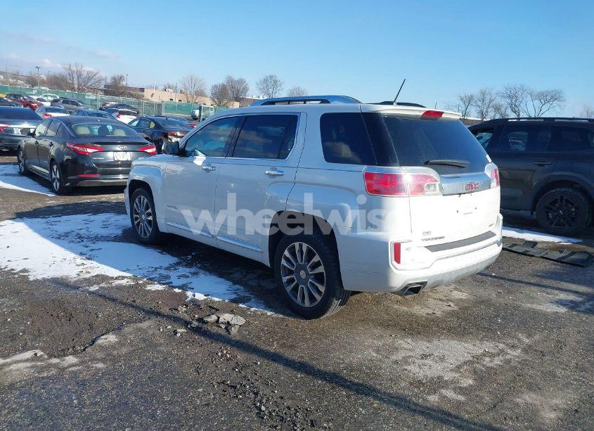 Photo 3 of 2016 Gmc Terrain DENALI (VIN 2GKFLVE37G6237091)