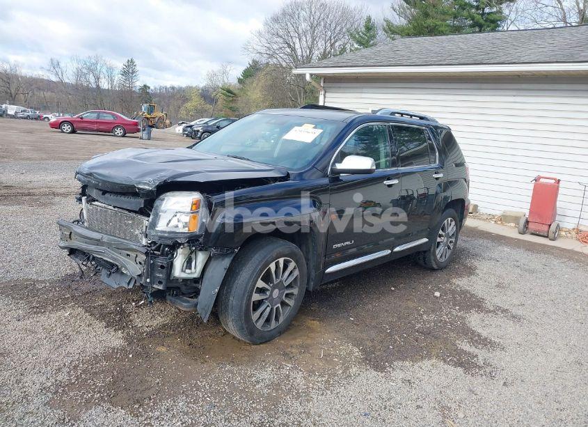 Photo 2 of 2017 Gmc Terrain DENALI (VIN 2GKFLVE38H6331157)