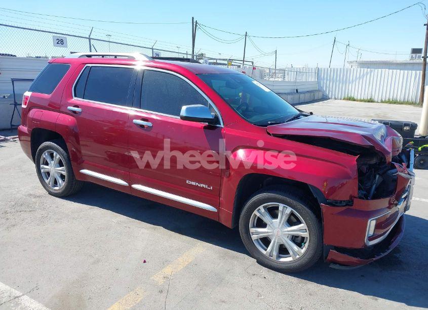 2017 Gmc Terrain DENALI (VIN 2GKFLVE39H6130786) main photo