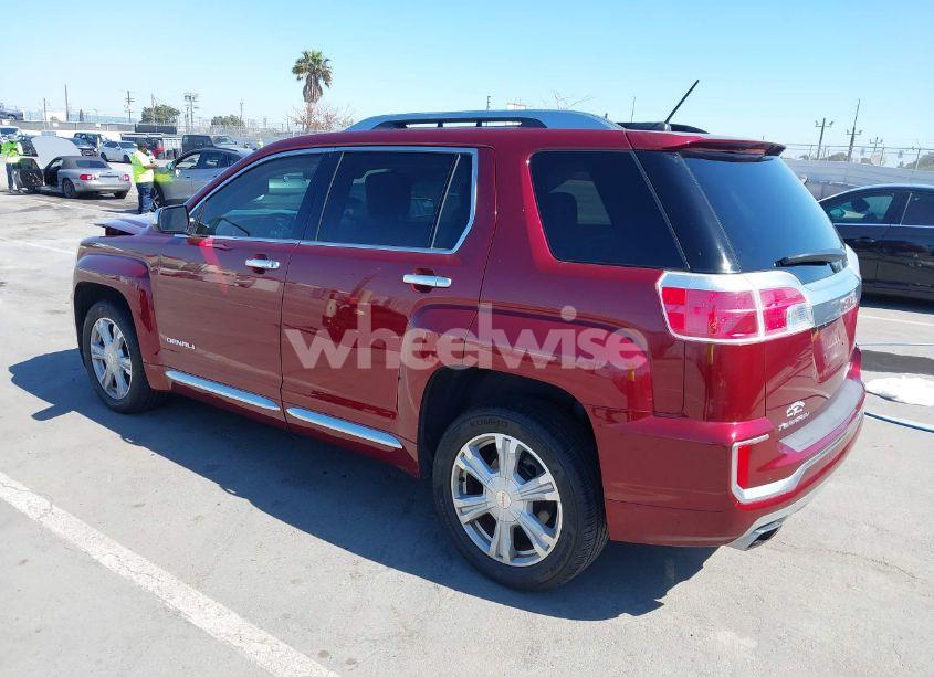 Photo 3 of 2017 Gmc Terrain DENALI (VIN 2GKFLVE39H6130786)