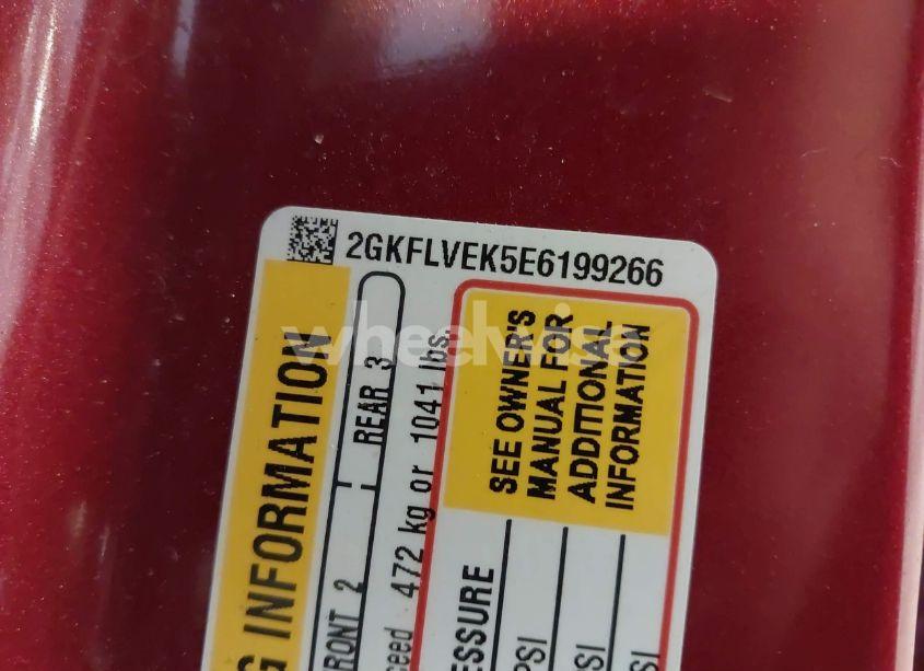 Photo 9 of 2014 Gmc Terrain SLE (VIN 2GKFLVEK5E6199266)