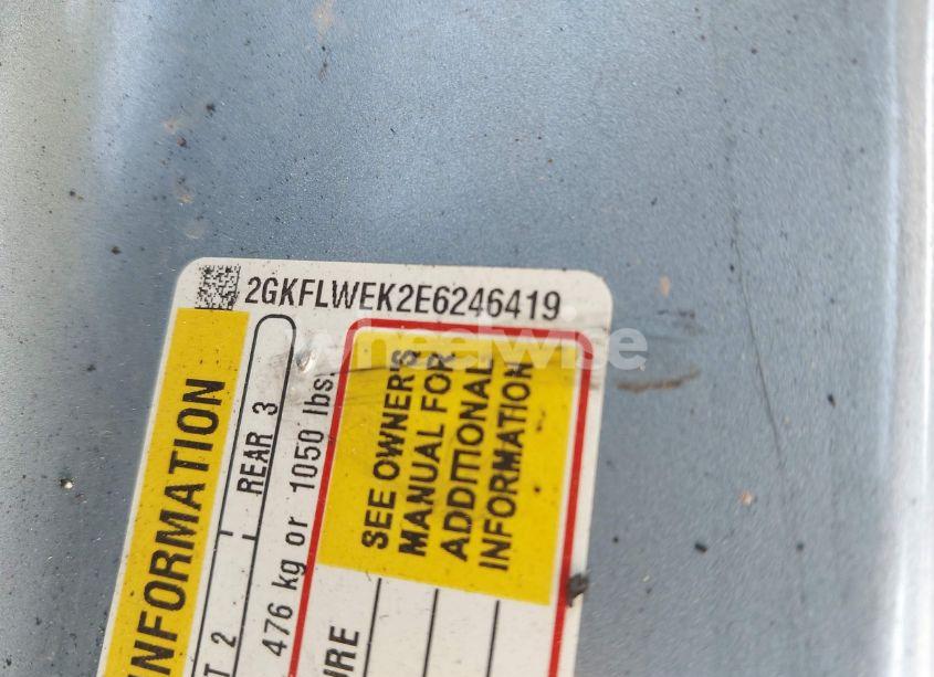 Photo 9 of 2014 Gmc Terrain SLE-2 (VIN 2GKFLWEK2E6246419)