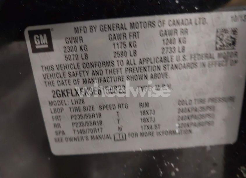 Photo 9 of 2014 Gmc Terrain SLT-1 (VIN 2GKFLXEK3E6150823)