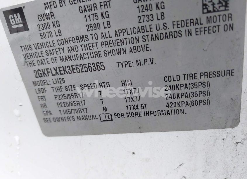 Photo 9 of 2014 Gmc Terrain SLT-1 (VIN 2GKFLXEK3E6256365)