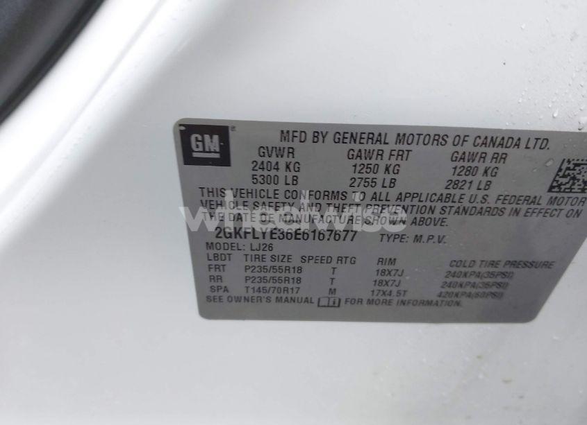 Photo 9 of 2014 Gmc Terrain SLT-2 (VIN 2GKFLYE36E6167677)